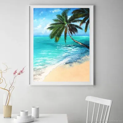Зеленые пальмы возле воды океана · Бесплатные стоковые фото