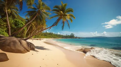 Фотографии гавайские острова штаты Океан Природа Пальмы 3840x2400