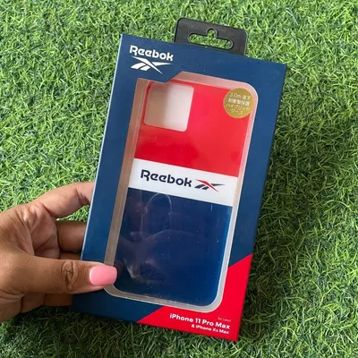 Buy Reebok iphone 5 and 5s graphic print smart phone case black and red  white Online | Brands For Less