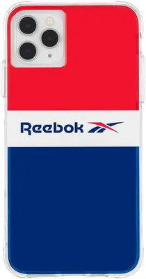 REEBOK x CASE-MATE - Case for iPhone 11 Pro Max - Retro Reebok -  Color-block Red/Blue : Amazon.ae: Fashion