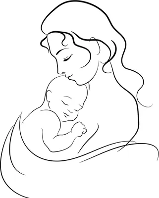 Простой рисунок для Мамы на День Матери | Рисунки Юльки для Мамы | РИСУНКИ  ЮЛЬКИ | Дзен