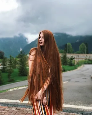 Девушка с рыжими волосами (много фото) - treepics.ru
