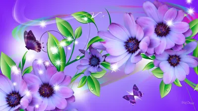 Создать мем \"обои на рабочий стол цветы и бабочки, цветы с бабочками, цветы\"  - Картинки - Meme-arsenal.com