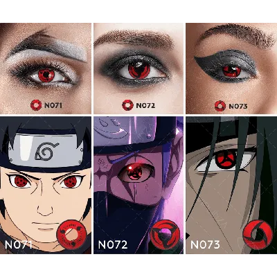 Накладка для Пиксель 6 Про из прозрачного силикона - Naruto Sharingan Eyes