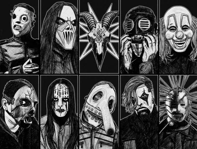 Скачать обои \"Слипкнот (Slipknot)\" на телефон в высоком качестве,  вертикальные картинки \"Слипкнот (Slipknot)\" бесплатно