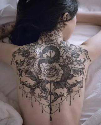 50 потрясающих татуировок на всю спину — тату салон в Киеве «TST»