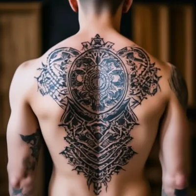 Тату на спине – фото татуировок на спине