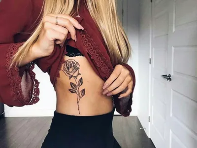 Женская татуировка на животе – Татуировки | Тату-салон на Колхозке