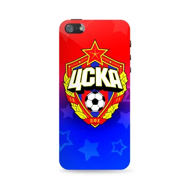 Купить чехол для айфона ЦСКА новый дизайн CSKA