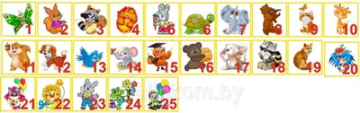 Наклейки в детский сад (стикеры на шкафчики) (ID#127592729), цена: 24.15  руб., купить на Deal.by