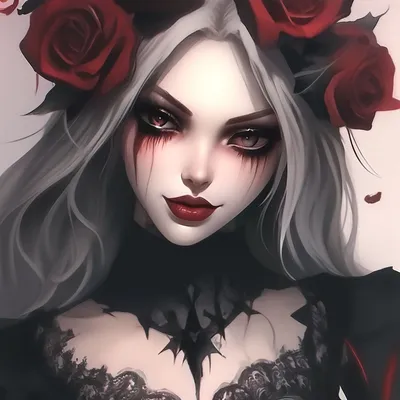 Красивая молодая женщина, одетая как вампир на Хэллоуин, изолированных на  белом :: Стоковая фотография :: Pixel-Shot Studio