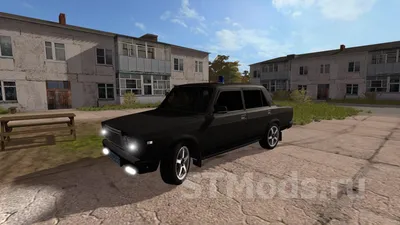 VAZ 2107 Tuned 2004 3D Модель in Старые авто 3DExport