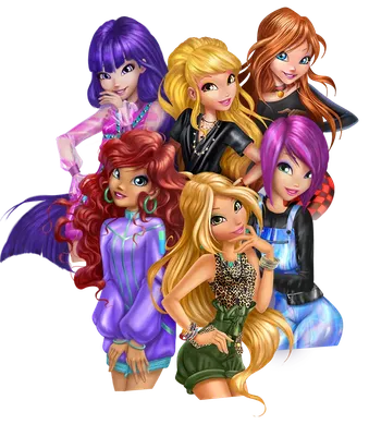 Все Превращения Винкс. Winx Club All Transformations - YouTube