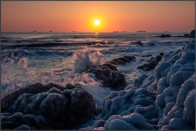 Бесплатное изображение: солнце, пляж, восход солнца, небо, силуэт, море,  вода, Сумерки, океан, пейзаж