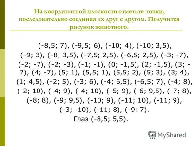 Картинки на координатной плоскости животные » Прикольные картинки: скачать  бесплатно на рабочий стол