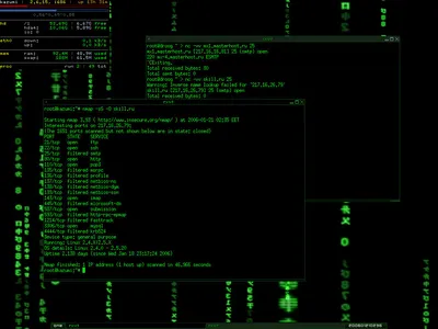 Экран компьютерного хакера киберпреступности 2, Motion Graphics Включая:  киберпреступность и криптовалюта - Envato Elements