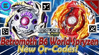 All QR-CODES BEYBLADES Speedstorm | Все QR-КОДЫ Бейблэйдов Speedstorm -  Beyblade Burst Surge - YouTube