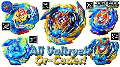 All ROKTAVOR Qr-CODES | ВСЕ QR-КОДЫ Roktavor - Beyblade Burst Surge -  YouTube