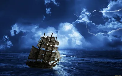 Обои Stormy Seas Корабли Парусники, обои для рабочего стола, фотографии  stormy, seas, корабли, парусники, шторм, океан, корабль Обои для рабочего  стола, скачать обои картинки заставки на рабочий стол.