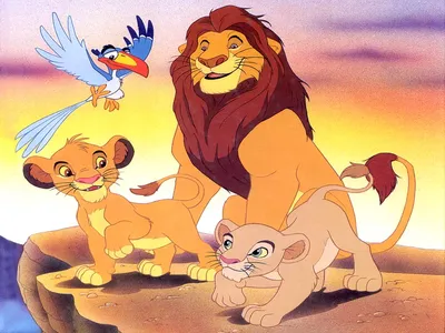 Скачать обои мультфильм, Disney, Король Лев, Симба, Дисней, Муфаса, Thr  Lion King, раздел фильмы в разрешении 1920x1080