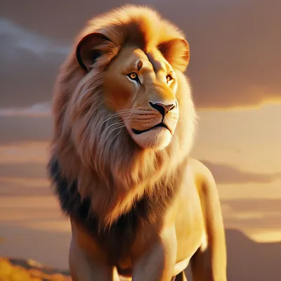 Купить обои Обои фильм Король Лев (Lion King Simba) в интернет-магазине в  Москве от производителя Designecoprint