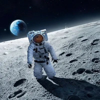 Поделкин\" PLK-02 Конструктор пластиковый №06 Космонавт на луне 303 элемент.  купить за 510,00 ₽ в интернет-магазине Леонардо