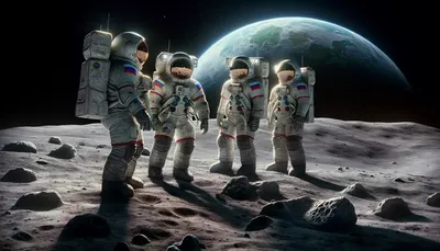 Россия создаст новые детальные карты Луны для передвижения космонавтов -  Российская газета