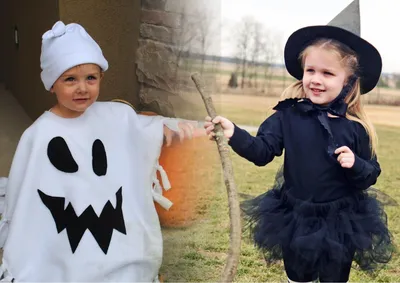 Детские костюмы на Хэллоуин, которые можно сделать своими руками • Family.by