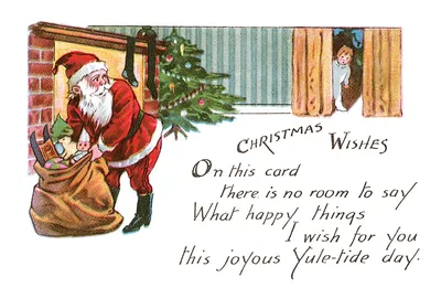 Рождественская открытка с пожеланиями на английском (38 фото) » Уникальные  и креативные картинки для различных целей - Pohod.club