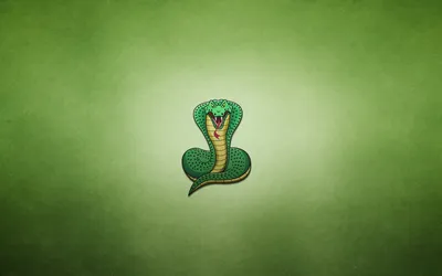 Змея на зеленом фоне - фото и картинки abrakadabra.fun