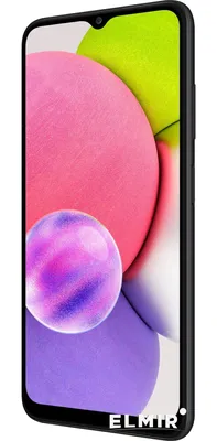 Мобильный телефон Samsung A037F Galaxy A03s 3/32GB Black (SM-A037FZKDSEK)  купить | ELMIR - цена, отзывы, характеристики