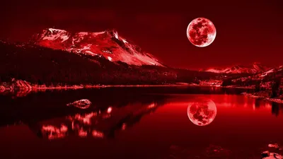 Кровавая луна обои - 67 фото