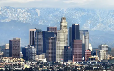 Обои Los Angeles Города Лос-Анджелес (США), обои для рабочего стола,  фотографии los angeles, города, лос-анджелес , сша, утро, рассвет Обои для рабочего  стола, скачать обои картинки заставки на рабочий стол.