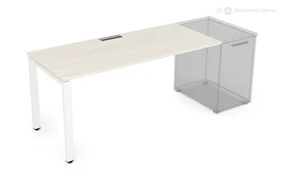 Стол приставной Gloss СДТ-П.989 Ivory, Белый металл - купить по выгодной  цене в Москве на сайте Экспресс Офис