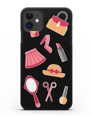 Купить Модный градиентный лазерный чехол с узором в форме сердца и листьев  для iPhone 13 11 12 Pro Max X XS XR 7 8 Plus SE 2020, прозрачный чехол с  сердечками | Joom