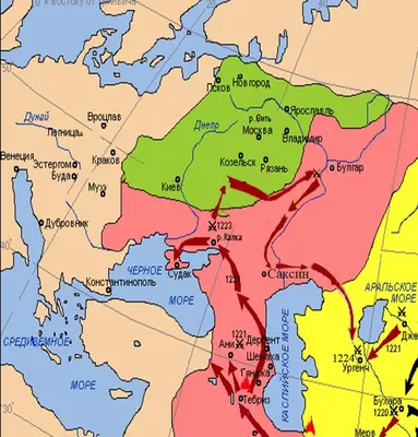 Подмосковный краевед: Монгольское нашествие 1237-1238 годов в истории  подмосковья