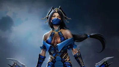 Обои Дракон в огне из игры Mortal Kombat на рабочий стол