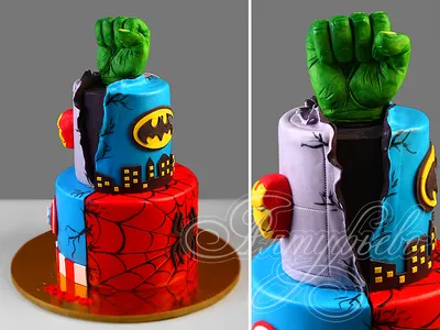 Superhero Cake in Kiev