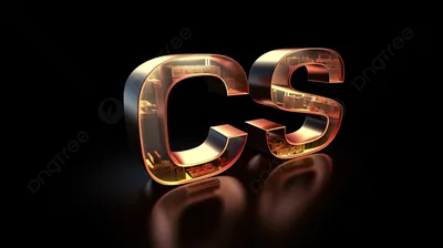 золотая буква Cs на черном фоне, 3d иллюстрация слова Css, Hd фотография  фото фон картинки и Фото для бесплатной загрузки