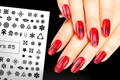 Красивые наклейки на ногти в Москве, изготовление самоклеющихся наклеек |  Giprint.RU