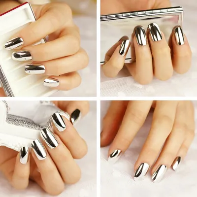 Наклейки для ногтей Fashionnails Metallic 161 слайдер дизайн