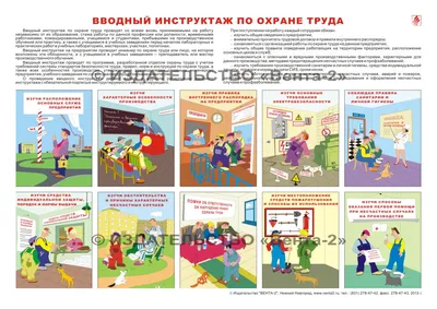 П-052 Плакат «Вводный инструктаж по охране труда» — ubezshop