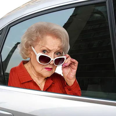 3D наклейка на окно автомобиля, забавная наклейка на заднее стекло  автомобиля в стиле знаменитостей, универсальные Переводные картинки  королевы, Елизаветы, папы, Фрэнсиса, Рут, Бадера, гинберга | AliExpress