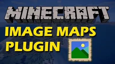 Download pictures into Minecraft with Image Maps Plugin - YouTube