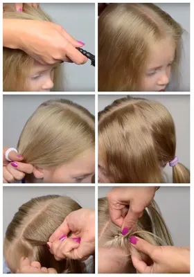 BACK TO SCHOOL HAIRSTYLE. Party hairstyle for little girl #3 - YouTube