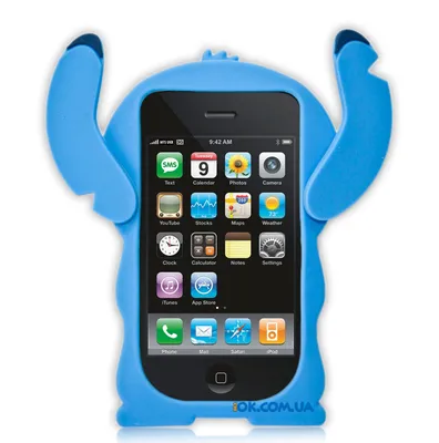 Прикольный силиконовый чехол для iPhone 4, 4s - Stogdill Stitch