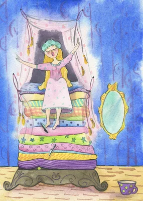 Принцесса на горошине (иллюстрации Майи Дузиковой) | Андерсен Ганс Христиан  - купить с доставкой по выгодным ценам в интернет-магазине OZON (207922211)