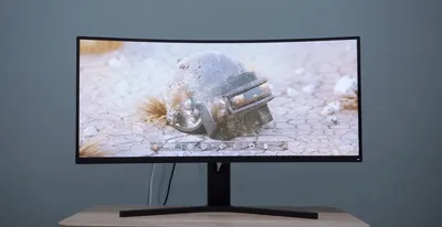 Не пропадает остаточное изображение | Монитор Mi Curved Gaming Monitor 34\"  | Пикабу