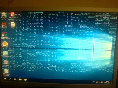 Рябь на мониторе компьютера... РЕШЕНО! | ОБЗОР Н@ИЗН@НКУ | Дзен