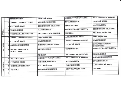 расписание уроков шаблоны распечатать бесплатно | Шаблон расписания,  Шаблоны, Школьное расписание